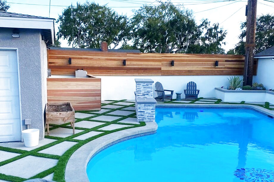 Modern home exterior