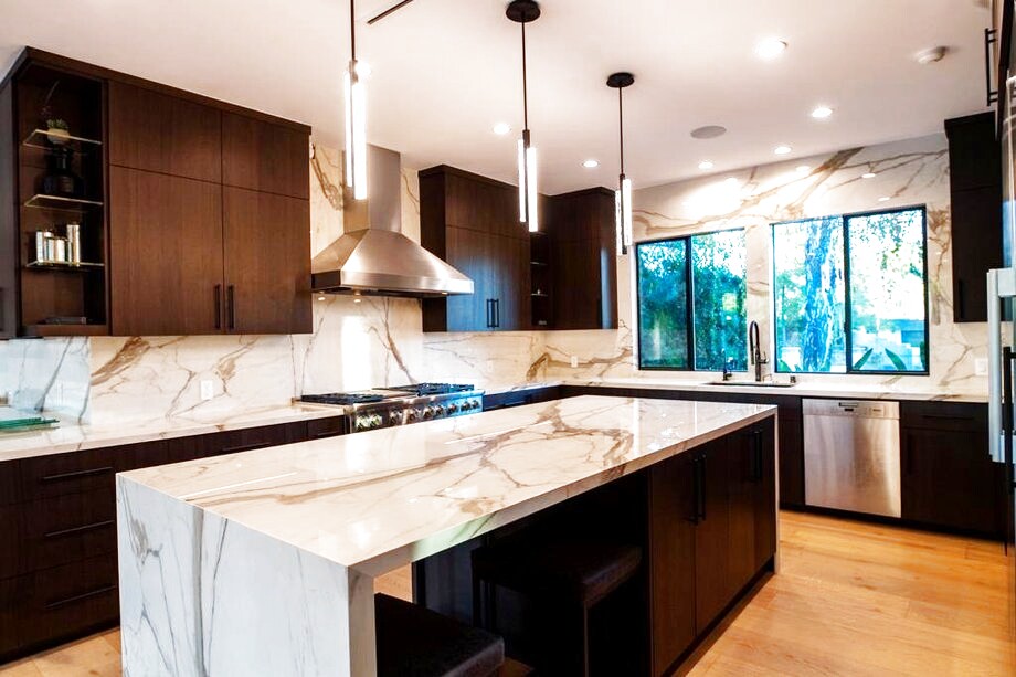 Open plan kitchen