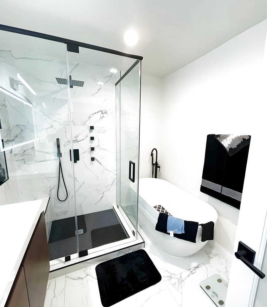 Luxury bathroom remodel